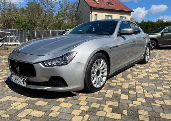 samochody osobowe Maserati Ghibli cena 93000 przebieg: 53508, rok produkcji 2014 z Łapy